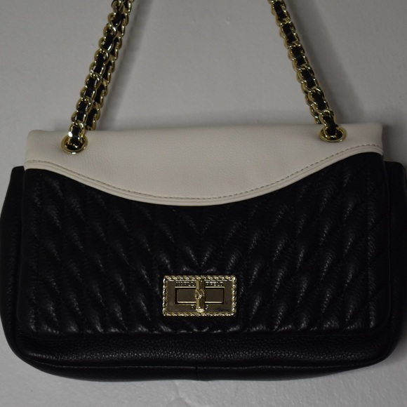 Karl Lagerfeld black Agyness Quilted bag - Picture 2 of 6